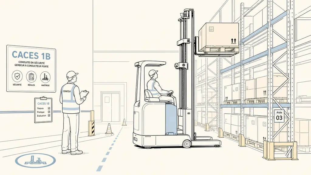 CACES 1B, à quoi sert-il vraiment et comment l’obtenir ?