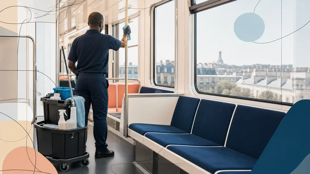 Agent de nettoyage train Paris et formation professionnelle : comment accéder au métier ?