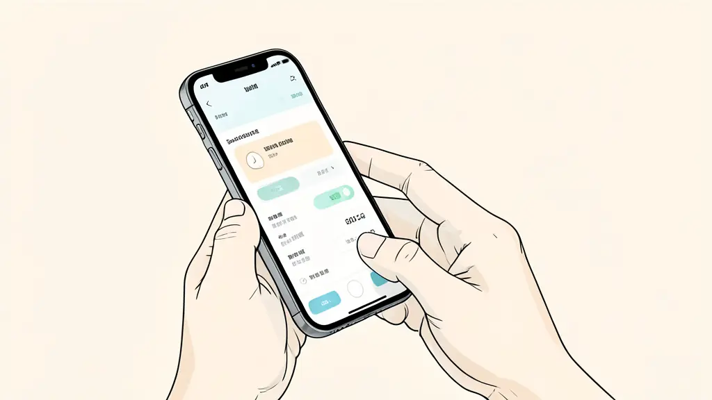 A close-up of a person's hands using a smartphone with a secure login screen and a digital wallet interface showing a balance